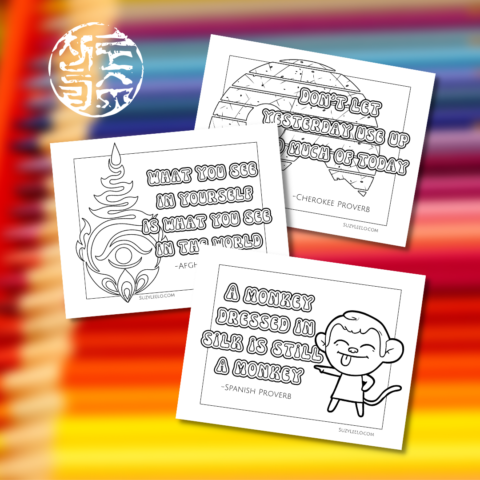 Proverbs Coloring Book » Suzy LeeLo